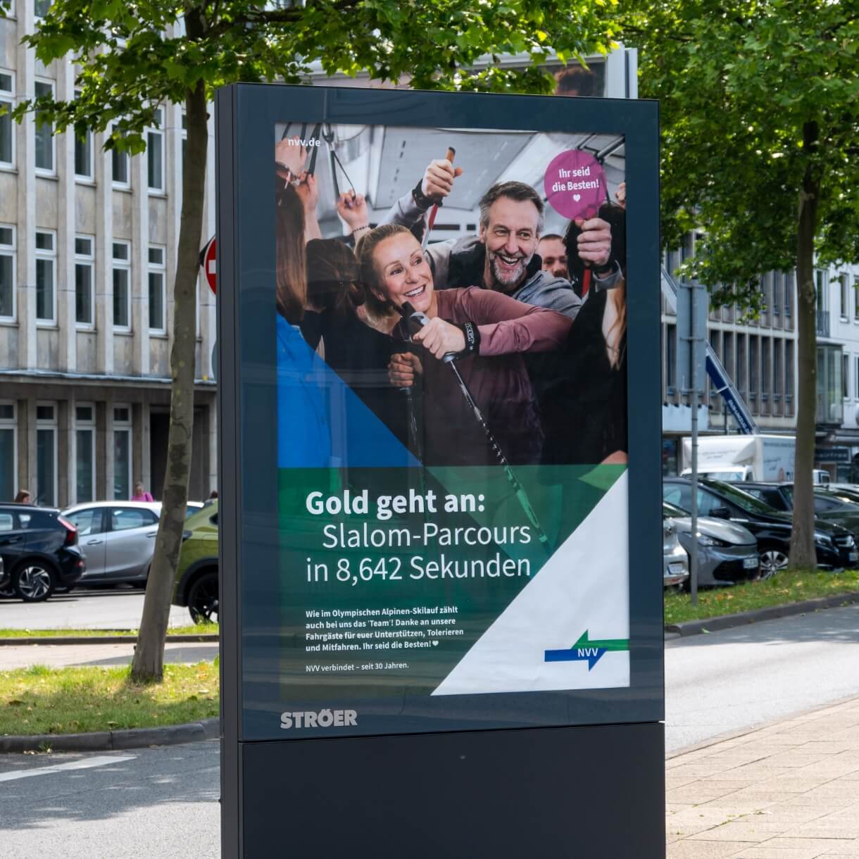 Werbeagentur formtugend NVV Die Besten CLP Slalom