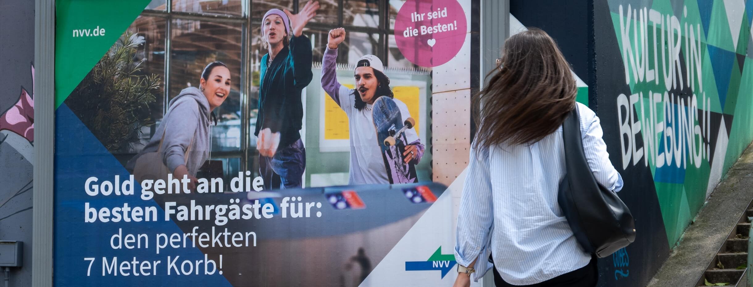 Werbeagentur formtugend NVV Die Besten Großfläche Basketball