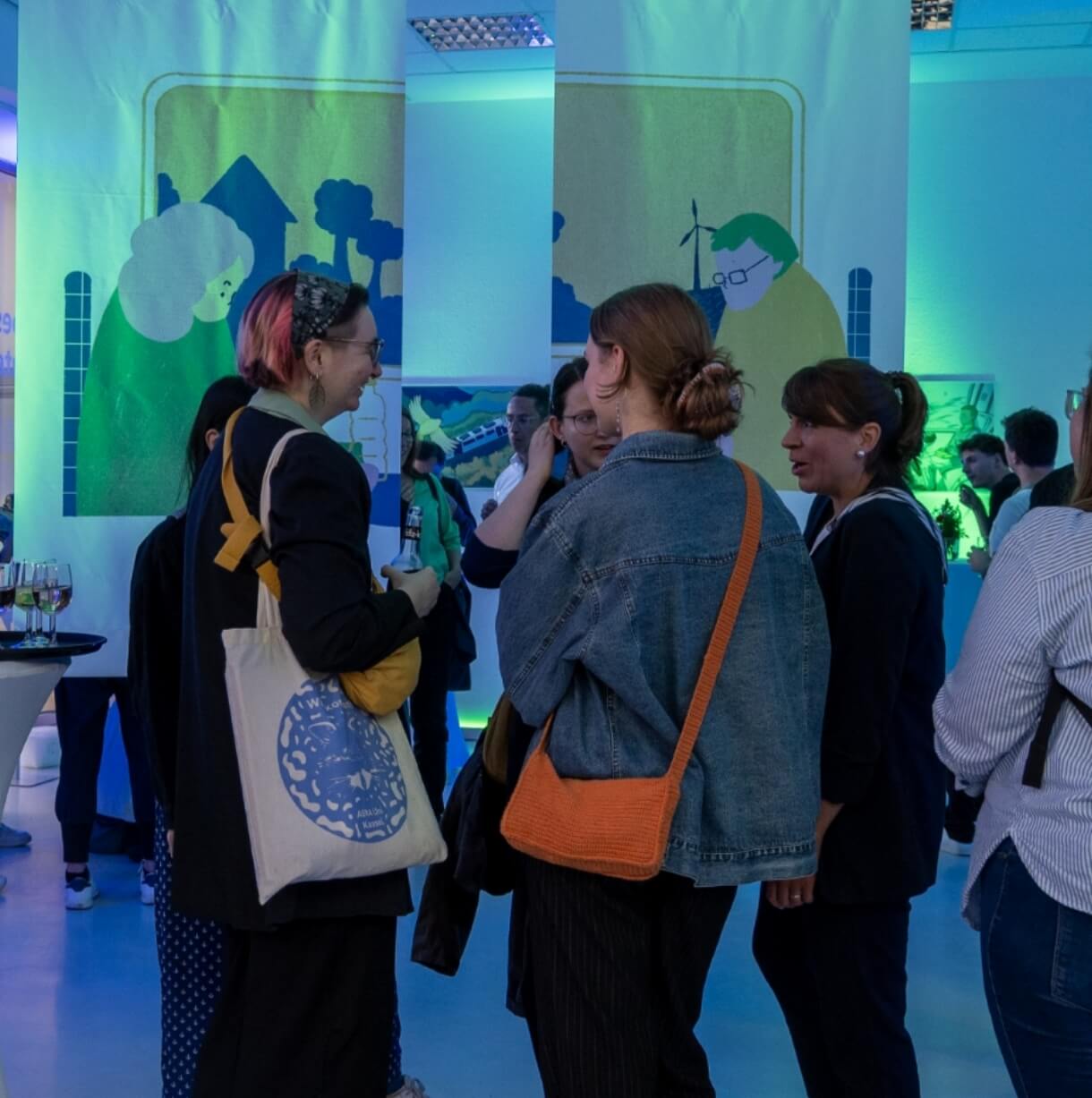 Werbeagentur formtugend NVV Poesie Unterwegs Pop-Up Event in der KUBATUR in Kassel