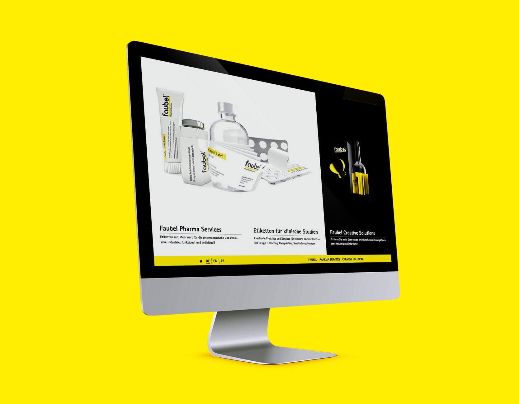 werbeagentur formtugend faubel corporate website