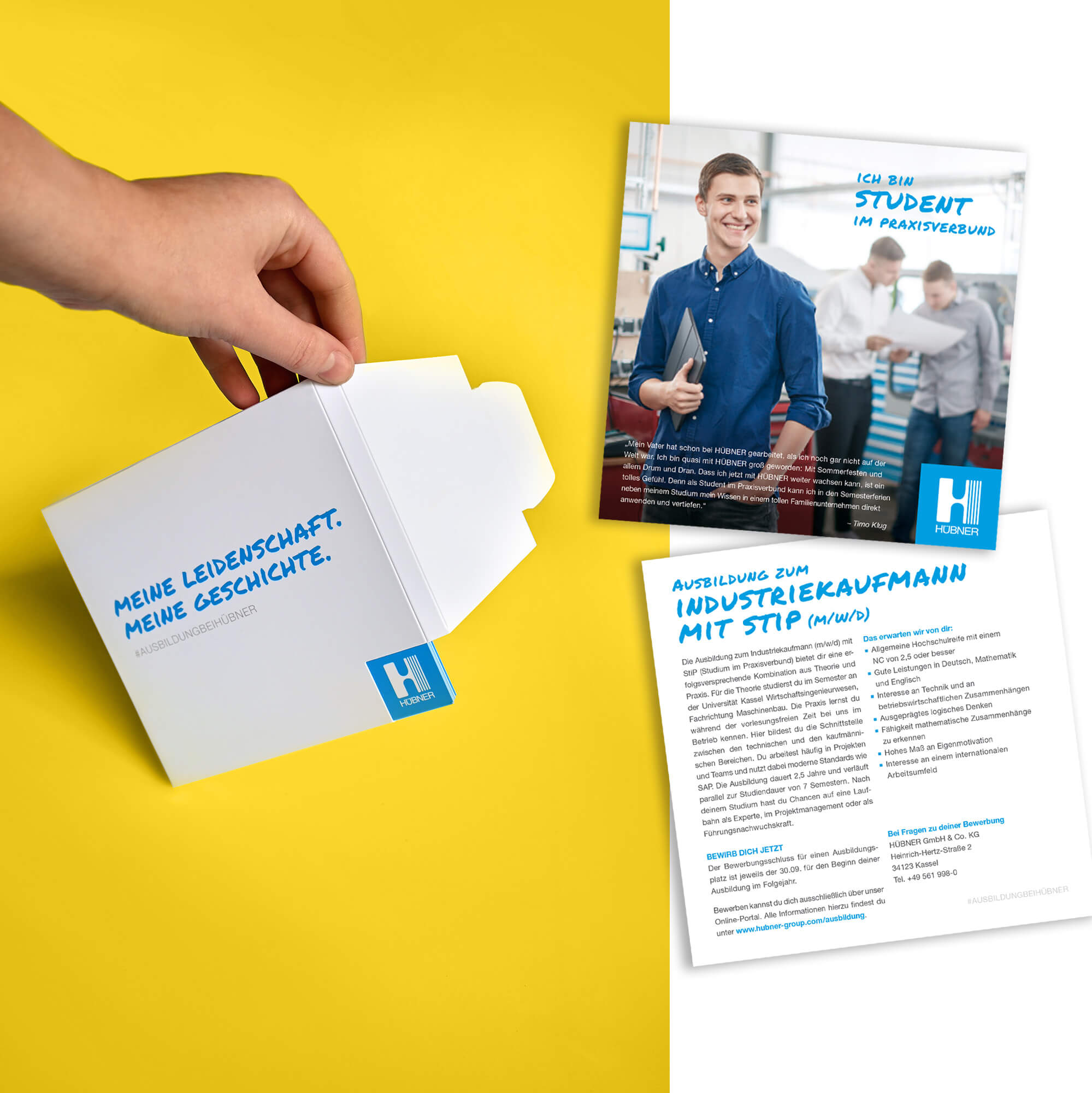 werbeagentur formtugend hübner azubibroschüre modular