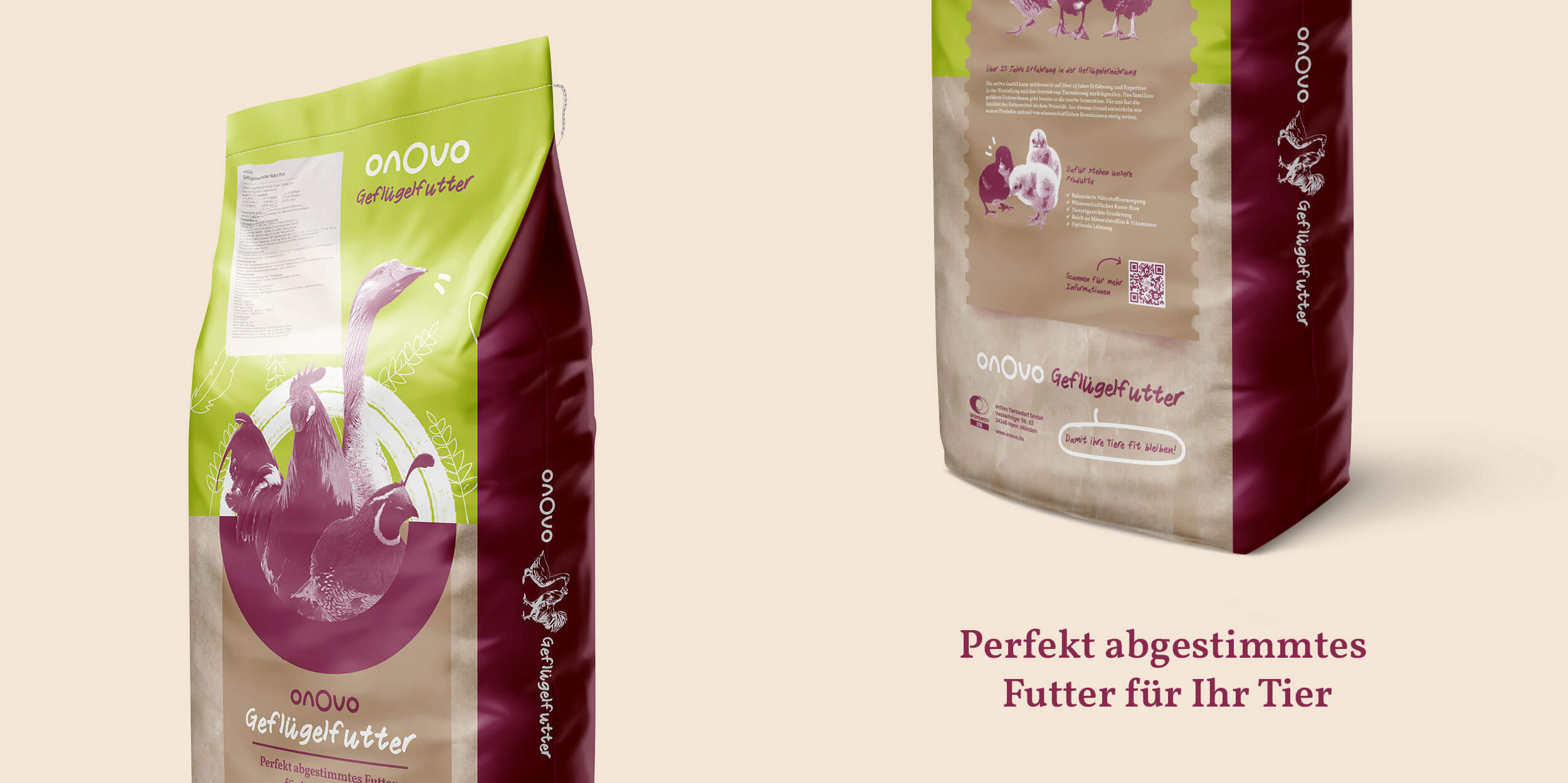 werbeagentur formtugend onovo geflügel verpackungsdesign