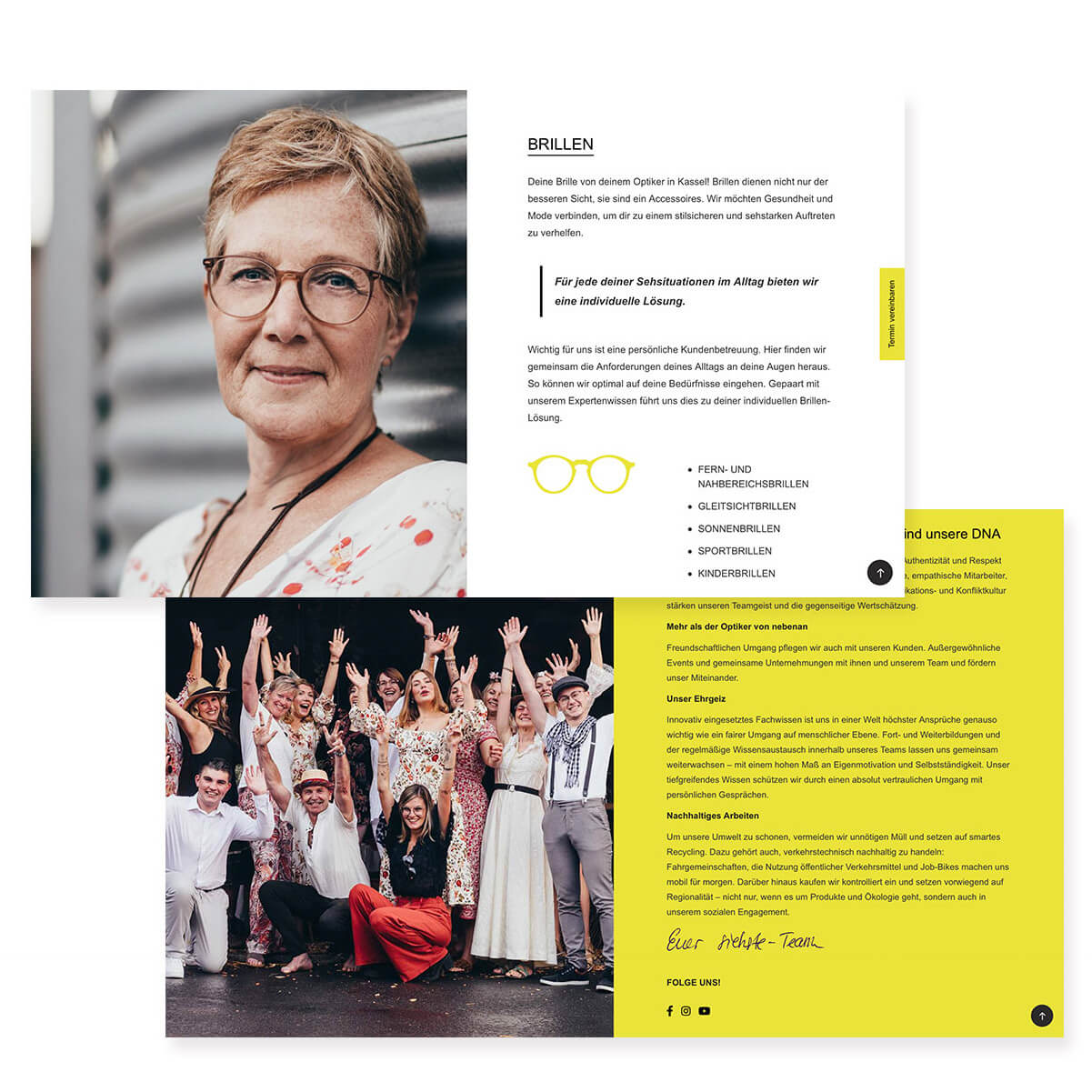 werbeagentur formtugend projekt siehste website