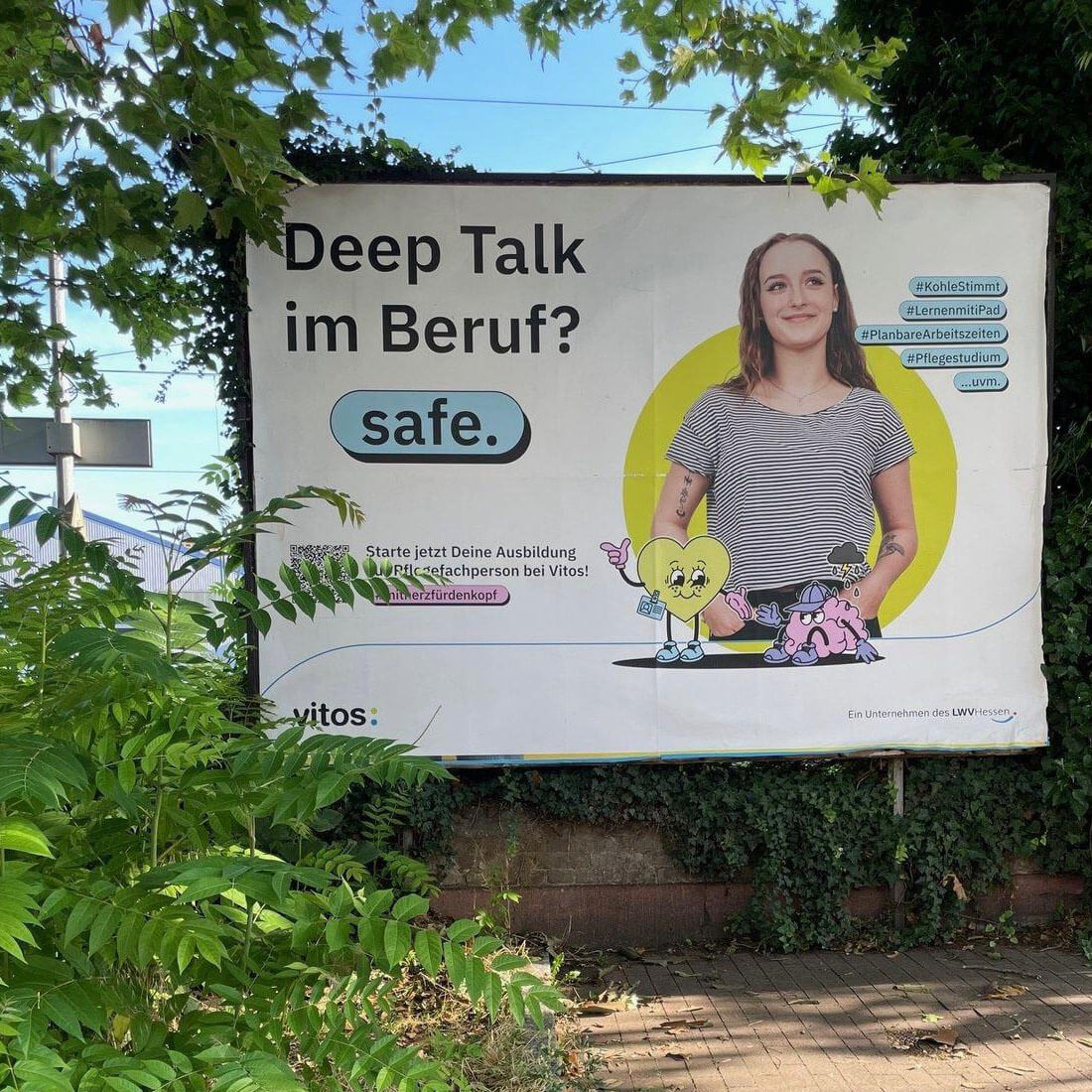werbeagentur formtugend projekt vitos azubi kampagne großfläche