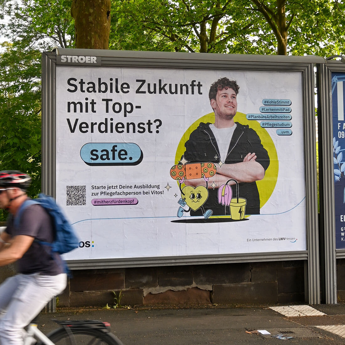 werbeagentur formtugend projekt vitos azubi kampagne großfläche