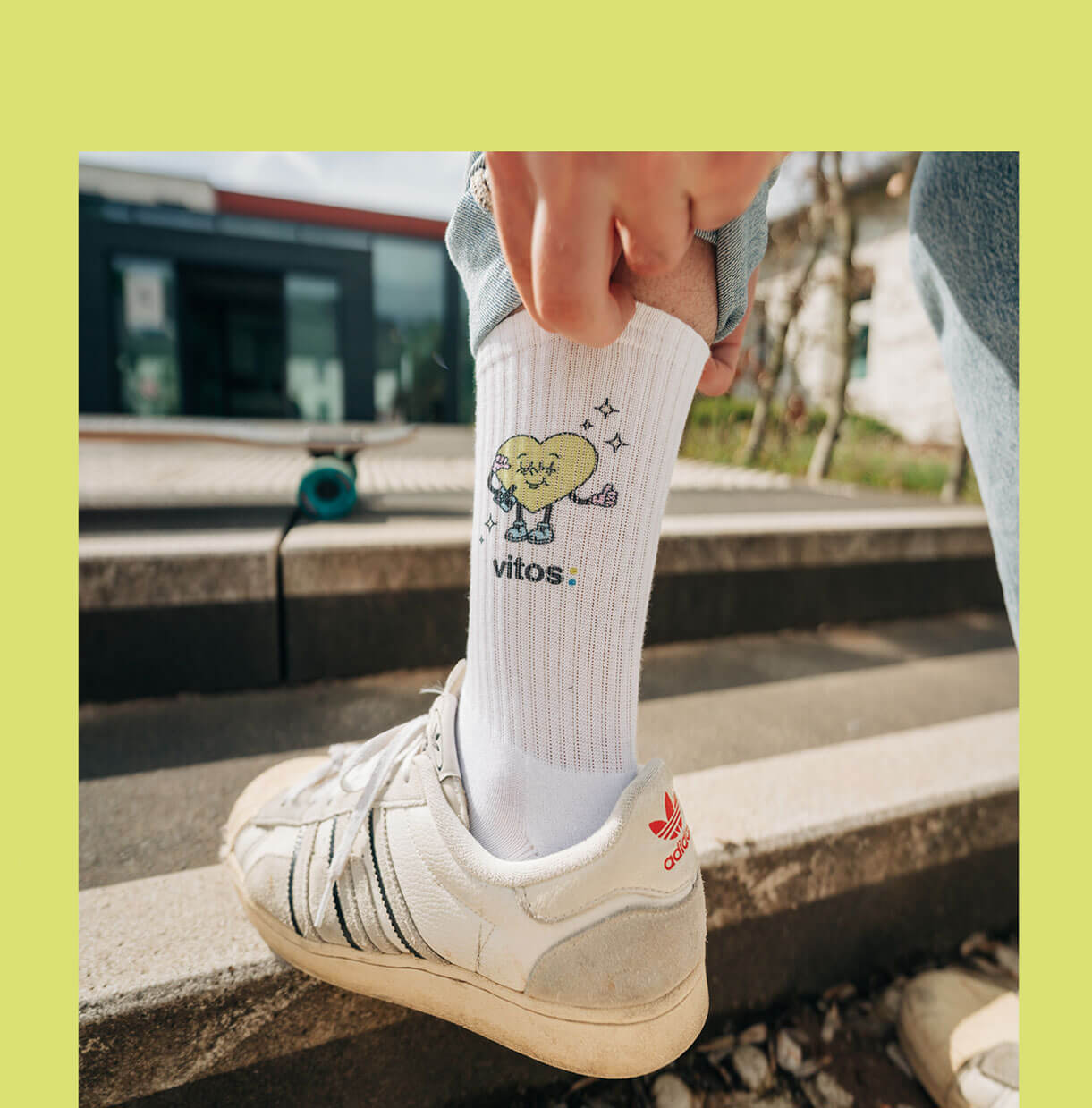 werbeagentur formtugend projekt vitos azubi kampagne socken
