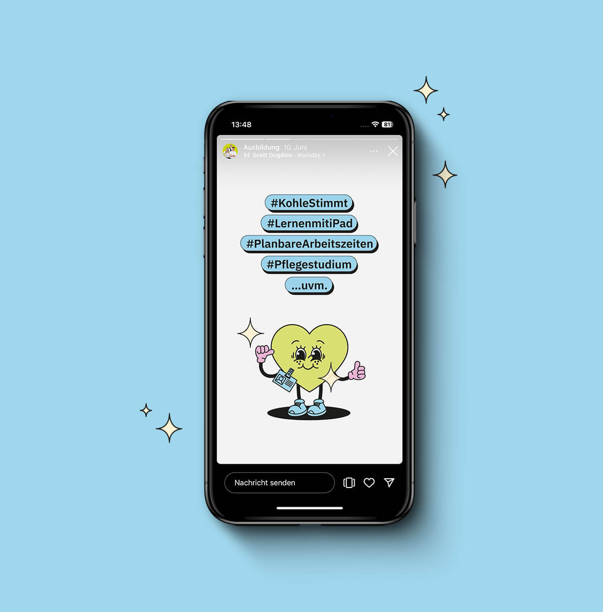 werbeagentur formtugend projekt vitos azubi kampagne social media