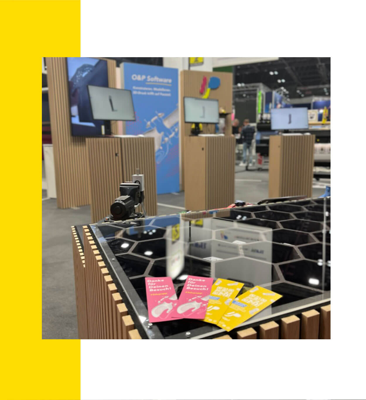 werbeagentur formtugend 3dup messestand